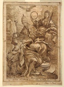 De Kerk Triomfeert over Valsheid door Paolo de Mattheis