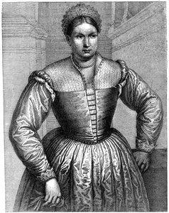 De verpleegster van de Medici-familie door Paris Bordone
