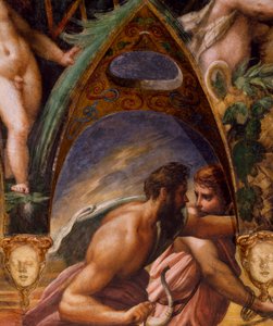 Metgezellen van Actaeon, uit de Mythe van Diana en Actaeon