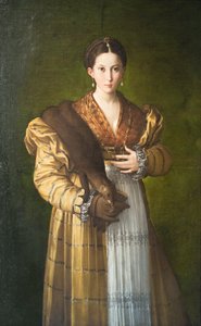Portret van een jonge dame, Antea door Parmigianino (1503 40)
