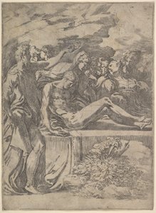 Graflegging door Parmigianino