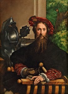 Portret van Galeazzo Sanvitale door Parmigianino
