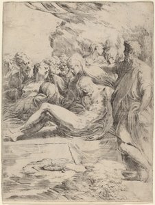 De graflegging door Parmigianino