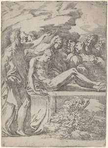 De graflegging door Parmigianino