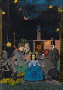 Surrealistische Nachtgalerij door Pascal Bouchet-Spiegel
