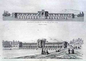 Hassan Beg Brug, op de Zeineroud in Isfahan, uit 