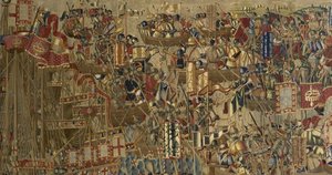 De Pastrana Wandtapijten, vervaardigd in Tournai, waarschijnlijk uit de werkplaats van Passchier Grenier, ca.1471 - 1475 (wandtapijt)