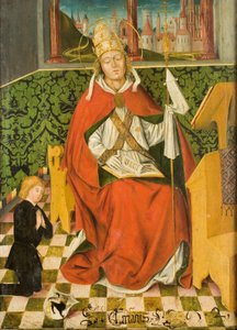 Heilige Cyriakus met schenker