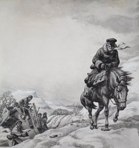 Royal Messenger James Baillie Fraser (1783-1856) (gouache on paper)