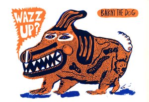 Wazz up, 2014 (zeefdruk)
