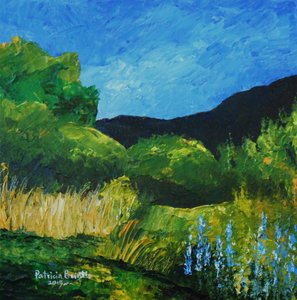 Blauwe Lupines