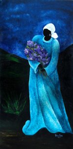 La Dame en Bleu, 2009 door Patricia Brintle
