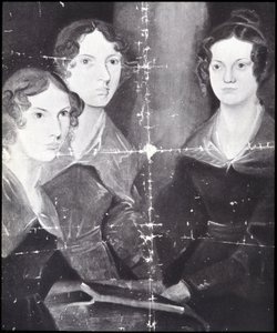 De Brontë zusters door Patrick Branwell (after) Bronte