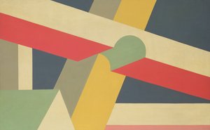 Transversale Balken, 1928-32 door Patrick Henry Bruce