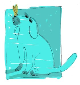 hond, 2000 (Digitaal)