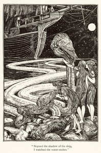 Rime van de Oude Zeeman (gravure) door Patten Wilson