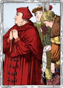 De arrestatie van kardinaal Wolsey, 1902
