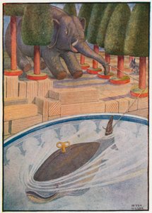 De walvis begon te trekken, en de olifant begon te trekken door Patten Wilson