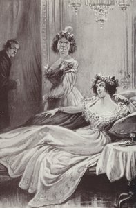Illustratie voor Barchester Towers door Anthony Trollope door Paul (after) Hardy