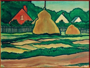 Dorp door Paul Adolf Seehaus