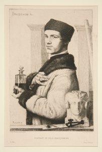 Portret van Felix Bracquemond
