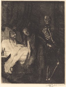Opdringerige Opdringerigheid, 1900 door Paul Albert Besnard