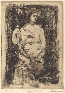 La Flore de le Gros door Paul Albert Besnard