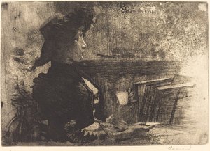 Het kopje thee door Paul Albert Besnard