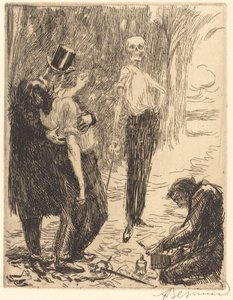 Het duel, 1900 door Paul Albert Besnard