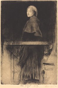 Vrouw met een cape La Femme à la Pelerine, 1889