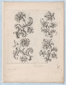Serie van kleine bloemmotieven, plaat 1