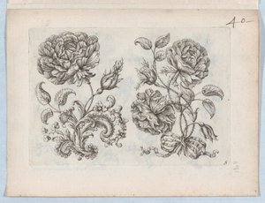 Serie van kleine bloemmotieven, plaat 5