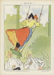 Illustratie voor Le Rire door Paul Balluriau