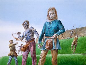 Stammen uit de ijzertijd, 5e eeuw v.Chr. door Paul Birkbeck
