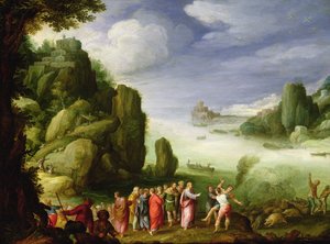 Christus geneest de bezetene van Gerasa, 1608