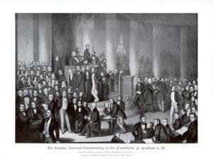 Duitse Nationale Vergadering, Frankfurt