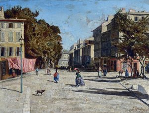 La Canebière, uitzicht op de allées van Meilhan