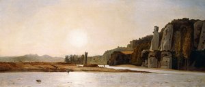 Zonsopgang aan de Oevers van de Durance bij Mirabeau, 1865