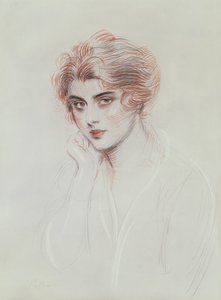 De dochter van de kunstenaar door Paul Cesar Helleu