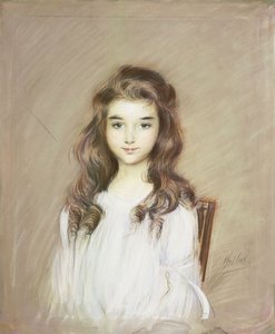 De Dochter van de Markiezin van Elbe, ca. 1901 door Paul Cesar Helleu