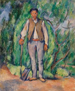 De tuinman door Paul Cézanne