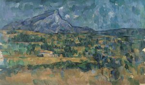 Mont Sainte-Victoire, c.1902-06 door Paul Cézanne