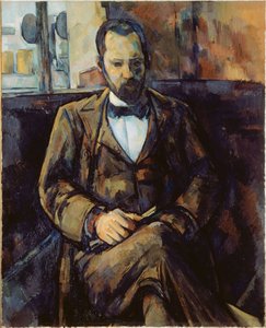 Portret van Ambroise Vollard door Paul Cézanne
