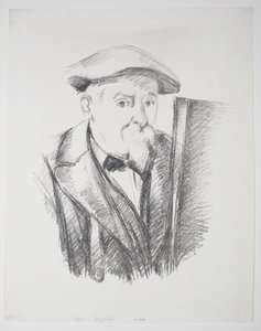 Zelfportret door Paul Cézanne