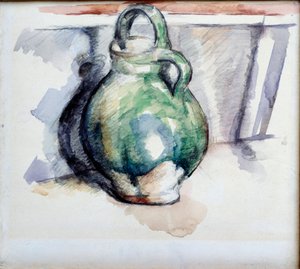 De Groene Kruik door Paul Cézanne