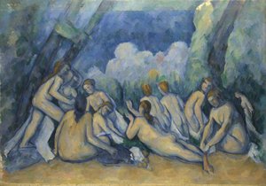De Grote Baadsters, ca. 1900-05 door Paul Cézanne