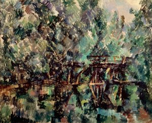 Een brug over een vijver, ca. 1898