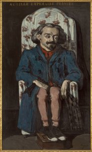 Achille Emperaire door Paul Cézanne