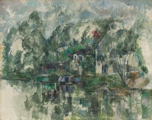 Aan de waterkant, ca. 1890 door Paul Cézanne