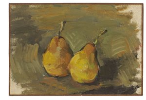 Twee Peren, c.1875 door Paul Cézanne